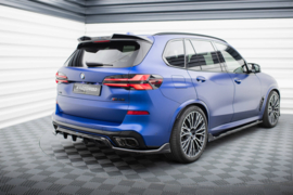 Maxton Design Achtersplitter (met verticale stangen) V.2 BMW X5 M-Pack G05 Facelift