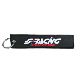 Simoni Racing Sleutelhanger - Remove Before Flight - Zwart