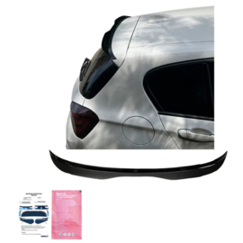 Oneway Dakspoiler (Cap) passend voor BMW 1-Serie F20/F21 M-Power Facelift 2015-2019 - Glanzend zwart
