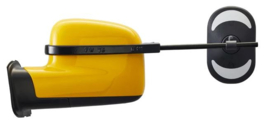 Set Emuk Caravanspiegels passend voor Volkswagen Transporter T5 2003-2009 & Caddy 2003-2015 (ASymmetrische spiegels)