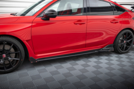 Maxton Design Zijskirts Diffusers V.1 + Flaps Honda Civic Type-R Mk 11