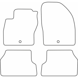 Automatten passend voor Ford Focus 2008-2011