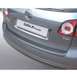 RGM ABS Achterbumper beschermlijst passend voor Volkswagen Golf V Plus Zwart