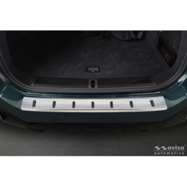 Avisa RVS Achterbumperprotector STRONG EDITION passend voor BMW 5 Serie Touring (G61) 2024- incl. M-Sport - Zilver
