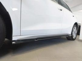 Motordrome Set sideskirts passend voor Audi A3 (8Y) Sportback & Sedan S-Line / S3 2020-2024 incl. Facelift 2024- (ABS Glanzend zwart)