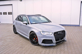 Maxton Design VOORSPLITTER V.1 AUDI RS3 8V SPORTBACK Gloss Black