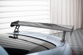 Maxton Design Carbon Spoiler Met Externe Beugels Staanders + LED BMW 4 F32 / 4 F32 M-Pack Coupé