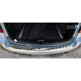 RVS Achterbumperprotector passend voor BMW X3 (E83) Facelift 2006-2010 'Ribs'