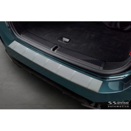 Avisa RVS Achterbumperprotector passend voor BMW 5 Serie Touring (G61) 2024- incl. M-Sport - Mat Zilver