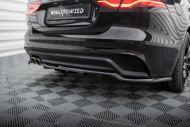 Maxton Design Achtersplitter (met verticale stangen) Jaguar XE X760 Facelift