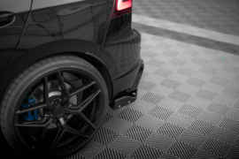Maxton Design Achterzijde splitters V.6 + flappen Volkswagen Golf R Mk8