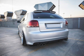 Maxton Design ACHTERZIJSPLITTERS AUDI S3 8P / S3 8P FL Gloss Black