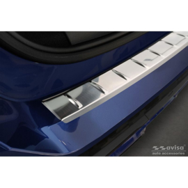 RVS Achterbumperprotector passend voor BMW X1 U11 M-Sport 2022- 'Ribs'