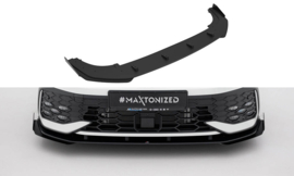 Maxton Design Street Pro Frontsplitter + Flaps Volkswagen Golf GTI / GTE / R-Line Mk8 Facelift