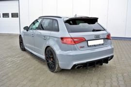 Maxton Design SPOILERKAP AUDI RS3 8V / 8V FL SPORTBACK Gloss Black