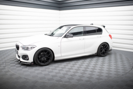 Maxton Design Zijskirts Diffusers V.4 + Flaps BMW 1 M-Pack / M140i F20 Facelift