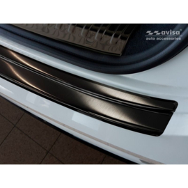 Zwart RVS Achterbumperprotector passend voor Audi Q8 2018-