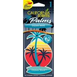 California Scents Palm Tree Luchtverfrisser - Ocean Wave - 1 stuk