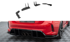 Maxton Design Street Pro Achterzijde Splitters + Flaps Honda Civic Type-R Mk 11