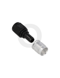 Krimp slang adapter PTFE recht D08