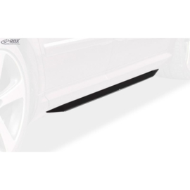 Sideskirts 'Slim' passend voor Audi A8 D3 2003-2009 (ABS zwart glanzend)