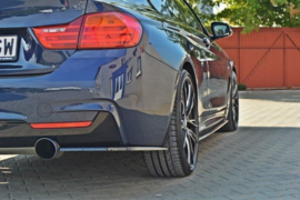 Maxton Design ACHTERZIJDE SPLITTERS V.1 voor BMW 4 F32 M-PACK