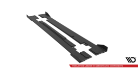 Maxton Design Street Pro Zijskirts Diffusers + Flaps Mercedes-AMG CLA 45 C117 Facelift