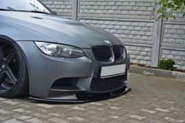 Maxton Design FRONT SPLITTER BMW M3 E92 / E93 (PREFACE MODEL past op M Performance splitters)