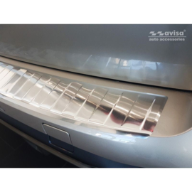 RVS Achterbumperprotector passend voor BMW X5 (G05) M-Pakket 2018- excl. M-Competition 'Ribs'
