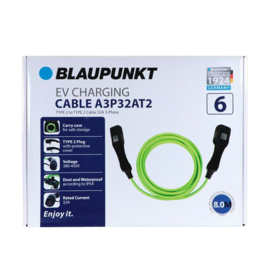 Blaupunkt Electric Vehicle Laadkabel Type2>2 32A 3ph A3P32AT2 8m