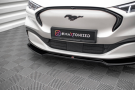 Maxton Design Frontsplitter V.2 Ford Mustang Mach-E Mk1