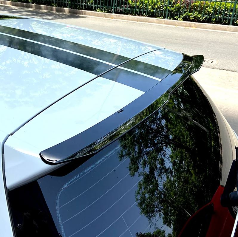 AutoStyle Dakspoiler (Spoiler Cap) passend voor Volkswagen Golf VII HB 3/5-deurs GTi/GTD/R/R-Line 2012-2019 (ABS Glanzend zwart)