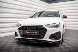 Maxton Design Frontsplitter V.1 Audi A4 S-Line / S4 B9 Facelift