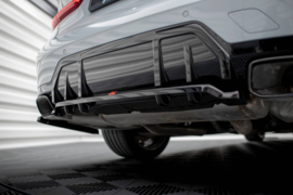 Maxton Design Achtersplitter (met verticale stangen) V.1 BMW M340i G20 / G21 Facelift