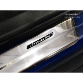 RVS Instaplijsten passend voor Toyota RAV4 (5th Gen.) 2018- - 'Exclusive' - 4-delig