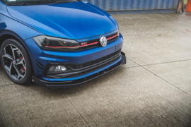 Maxton Design Street Pro Frontsplitter + Flaps Volkswagen Polo GTI Mk6