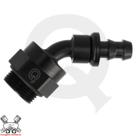 Oliekoeler adapter 45° M22-push-on D08