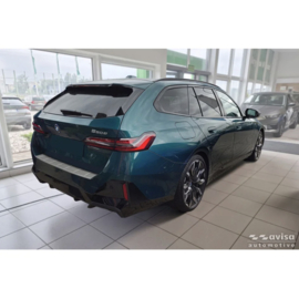 Avisa RVS Achterbumperprotector passend voor BMW 5 Serie Touring (G61) 2024- incl. M-Sport - Mat Zilver
