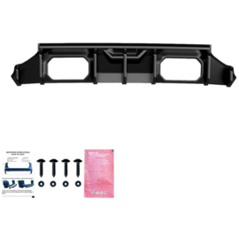Oneway Achterbumperskirt (Diffuser) passend voor BMW M2 G87 Coupe 2023- - Glanzend zwart