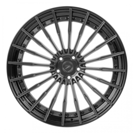 ZP.MODULAR 2 5x112 Satin black Center / Gloss black lip