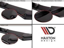 Maxton Design VOORSPLITTER AUDI A5 8T Gloss Black