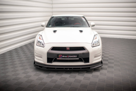 Maxton Design Frontsplitter + flappen Nissan GTR R35 Facelift