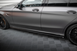 Maxton Design Zijskirts Diffusers Mercedes-AMG C63 Sedan / Estate W205 Facelift