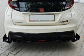 Maxton Design RACING ACHTERZIJDE SPLITTERS HONDA CIVIC IX TYPE R