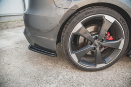 Maxton Design ACHTERZIJSPLITTERS V.1 AUDI RS3 8V SPORTBACK Gloss Black