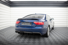 Maxton Design SPOILERKAP 3D AUDI A5 COUPÉ 8T Gloss Black