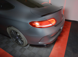 Maxton Design ACHTERZIJDE SPLITTERS MERCEDES-BENZ C-KLASSE W205 COUPÉ AMG-LINE
