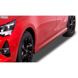 Sideskirts passend voor Opel Corsa F 2019- 'Edition' (ABS)