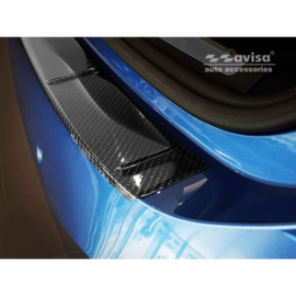 Echt 3D Carbon Achterbumperprotector passend voor BMW X1 F48 M-Pakket 2015-2022