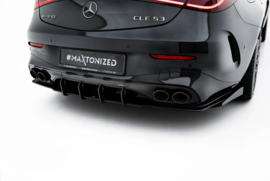 Maxton Design Street Pro achterdiffuser + flaps Mercedes-AMG CLE 53 C236